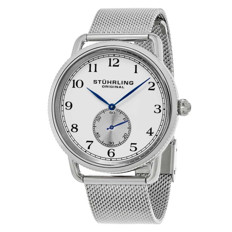Relogio-Stuhrling-Classique-207M-40mm-Mostrador-Branco-e-Imagem-0