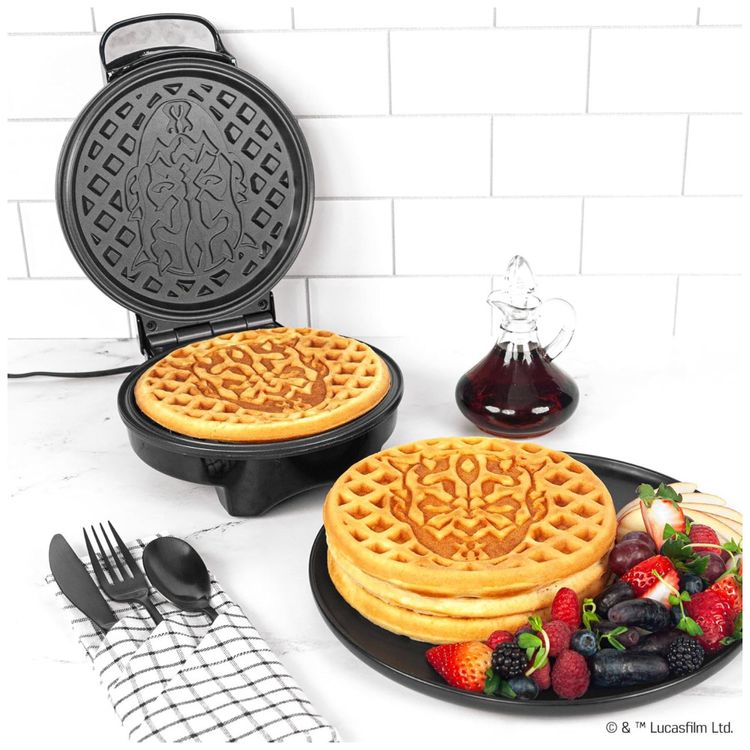 Maquina-de-Waffles-Tema-Star-Wars-Darth-Maul-com-Imagem-1