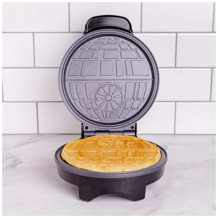 Maquina-de-Waffle-Tema-Star-Wars-Halo-Death-Star-com-Imagem-5