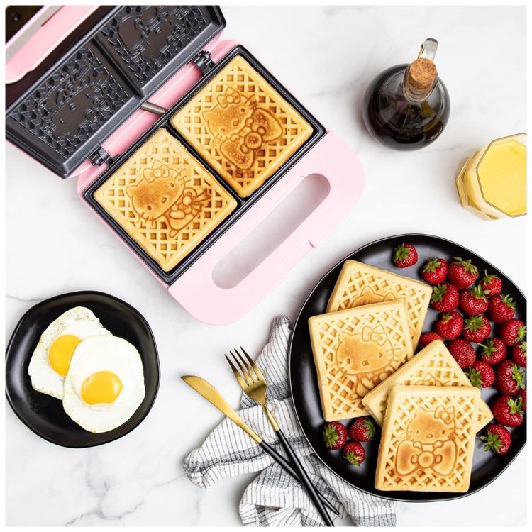 Maquina-de-Waffles-Tema-Hello-Kitty-com-Revestimento-Imagem-5