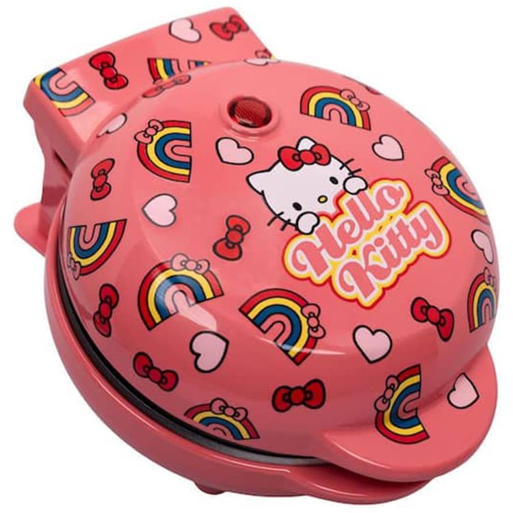 Mini-Maquina-de-Waffles-Tema-Hello-Kitty-com-Revestimento-Imagem-0