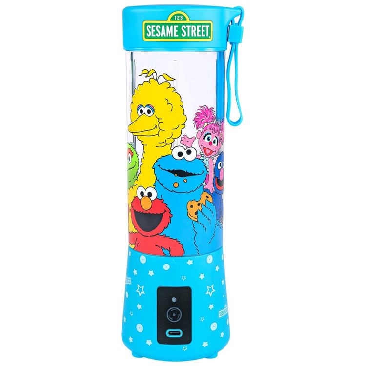 Liquidificador-Portatil-400mL-com-Tema-Sesame-Street-Imagem-5