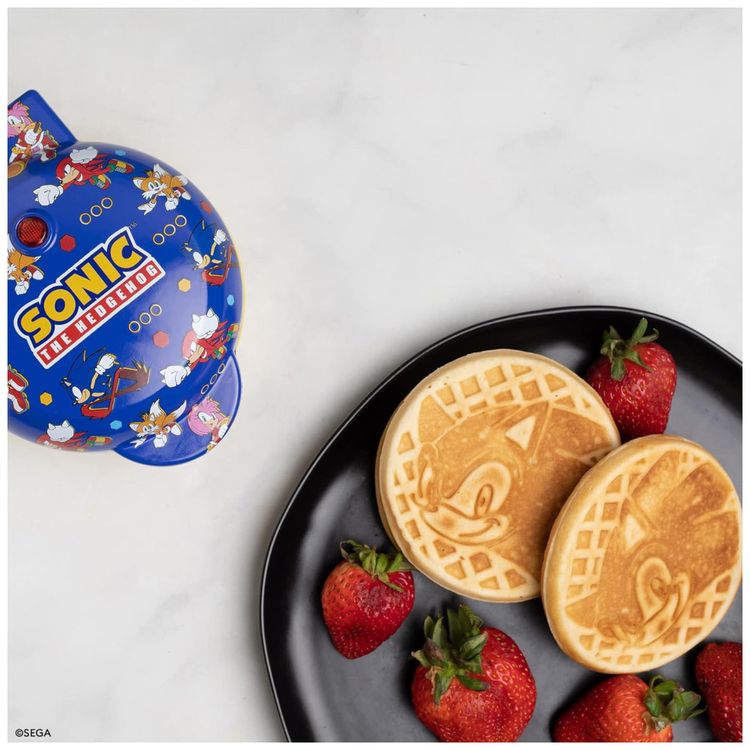 Mini-Maquina-de-Waffle-Tema-Sonic-the-Hedgehog-com-Imagem-0