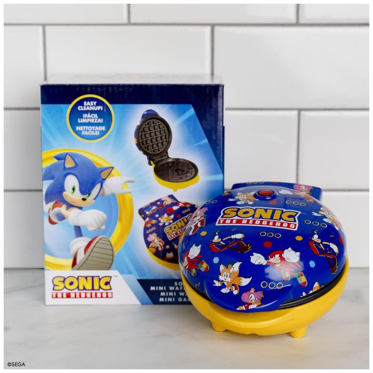 Mini-Maquina-de-Waffle-Tema-Sonic-the-Hedgehog-com-Imagem-2