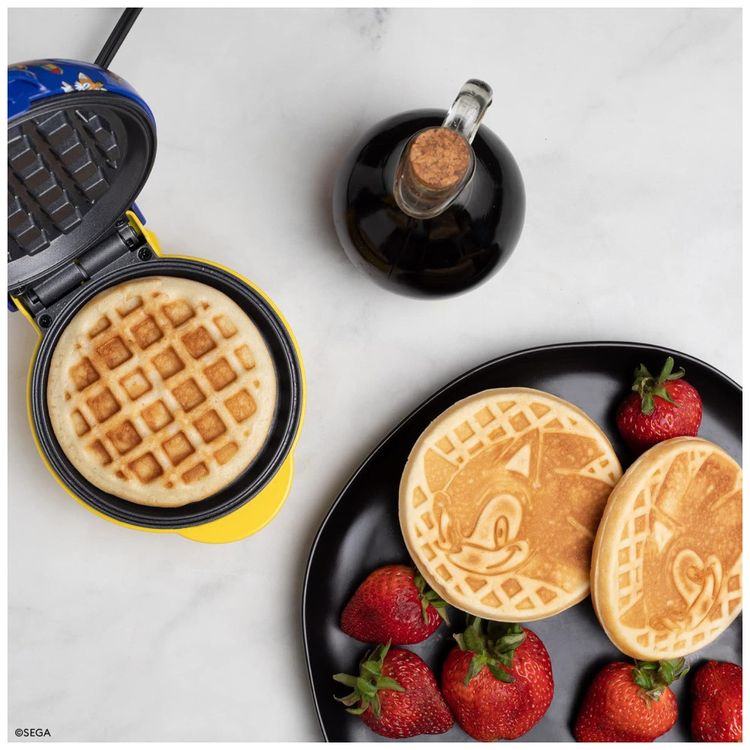 Mini-Maquina-de-Waffle-Tema-Sonic-the-Hedgehog-com-Imagem-4