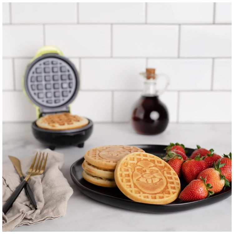 Mini-Maquina-de-Waffle-Tema-Shrek-com-Revestimento-Imagem-1