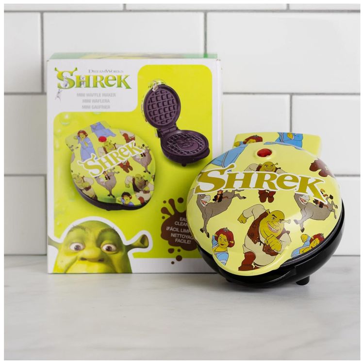 Mini-Maquina-de-Waffle-Tema-Shrek-com-Revestimento-Imagem-2