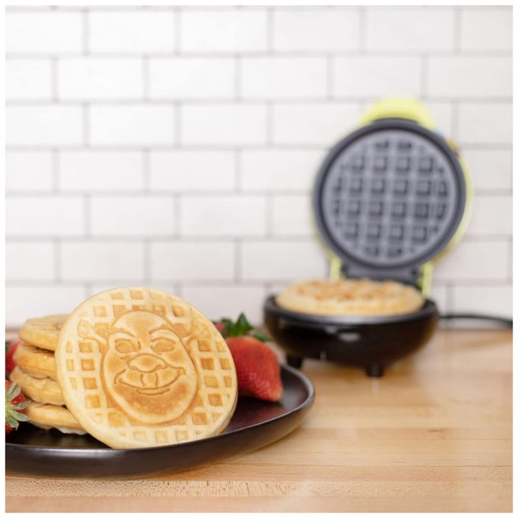 Mini-Maquina-de-Waffle-Tema-Shrek-com-Revestimento-Imagem-3