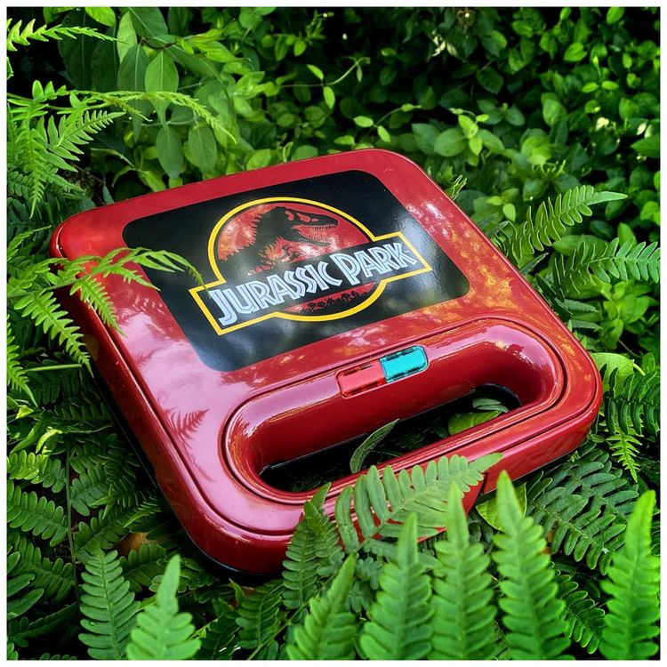 Sanduicheira-Compacta-Tema-Jurassic-Park-com-Superficie-Imagem-5