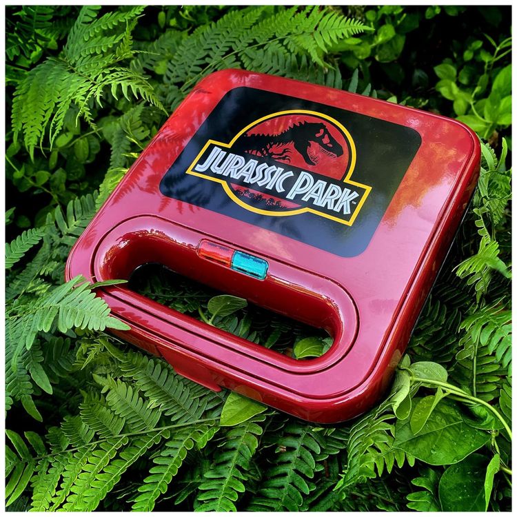 Sanduicheira-Compacta-Tema-Jurassic-Park-com-Superficie-Imagem-6