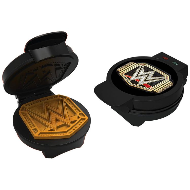 Maquina-de-Waffle-Tema-Cinturao-do-WWE-com-Revestimento-Imagem-3