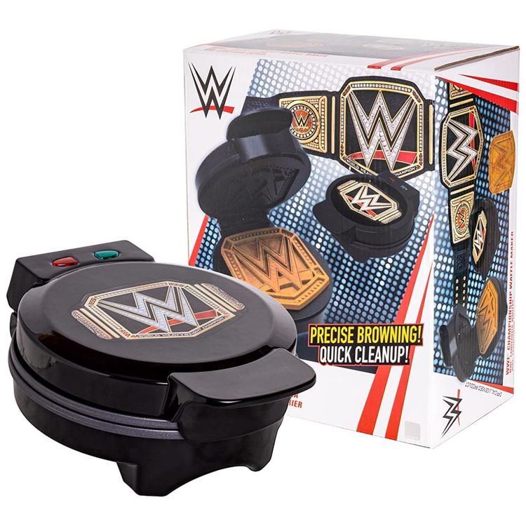 Maquina-de-Waffle-Tema-Cinturao-do-WWE-com-Revestimento-Imagem-5