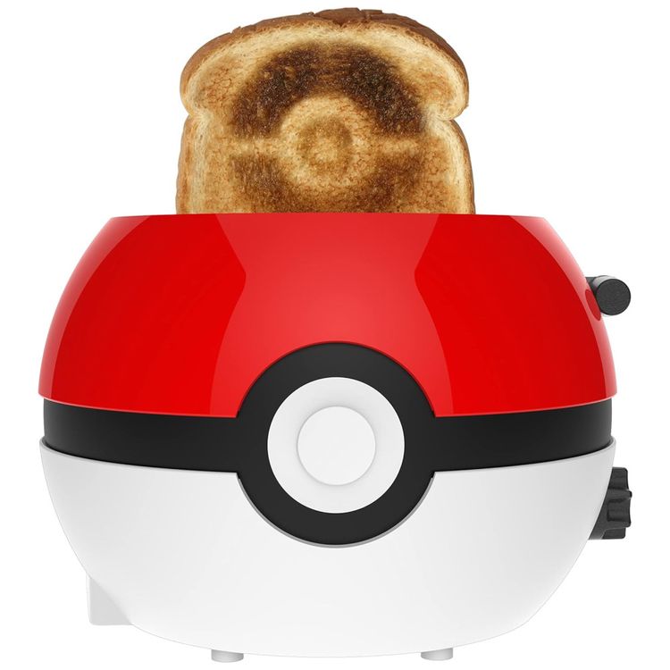 Torradeira-2-Fatias-com-Tema-Pokemon-Pokeball-e-Bandeja-de-Imagem-0