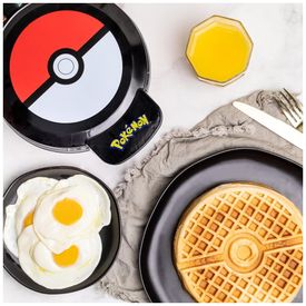 Maquina-de-Waffle-Tema-Pokemon-com-Revestimento-Imagem-0