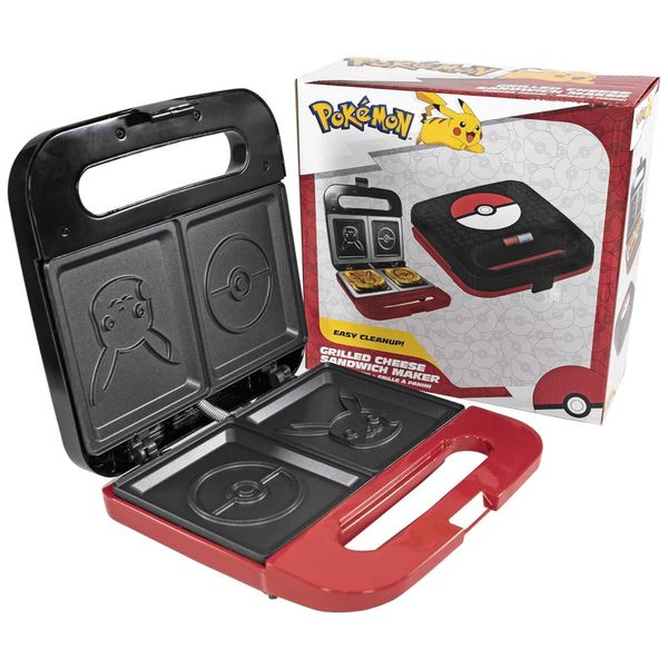 Sanduicheira-Antiaderente-para-Ate-2-Lanches-Tema-Pokemon-Imagem-0