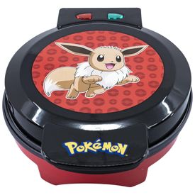 Maquina-de-Waffle-Tema-Pokemon-Eevee-com-Revestimento-Imagem-0