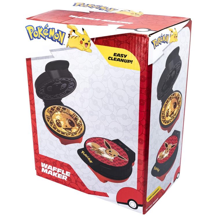 Maquina-de-Waffle-Tema-Pokemon-Eevee-com-Revestimento-Imagem-2