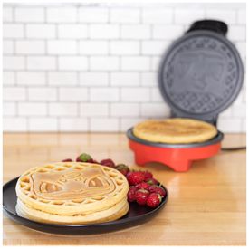 Maquina-de-Waffle-Tema-Pokemon-Bulbasaur-com-Revestimento-Imagem-0