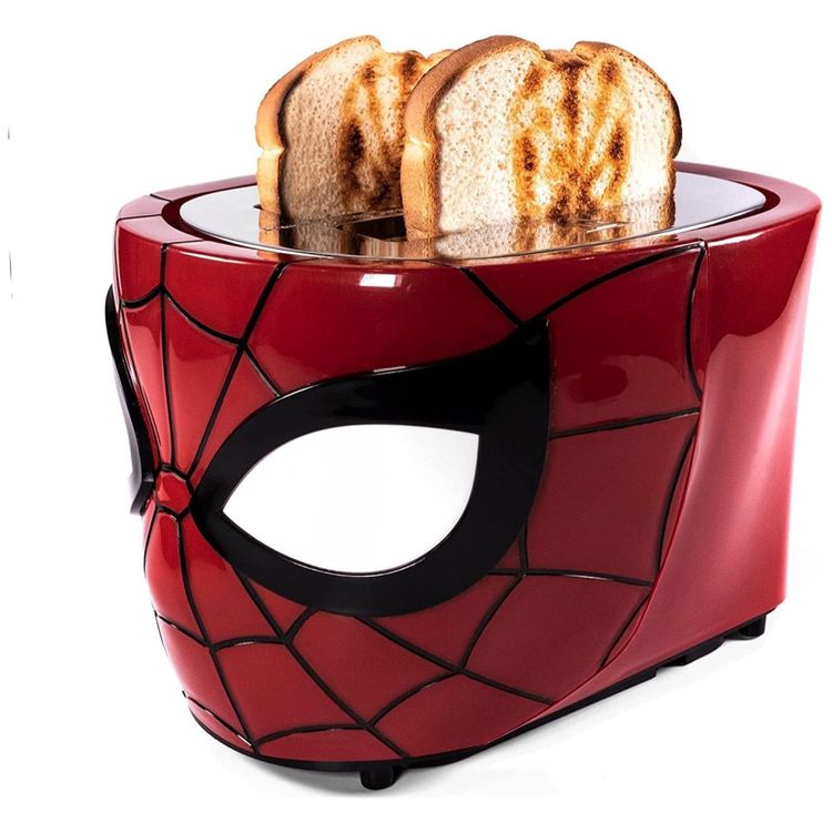 Torradeira-2-Fatias-com-Tema-Marvel-Homem-Aranha-Bandeja-Imagem-4