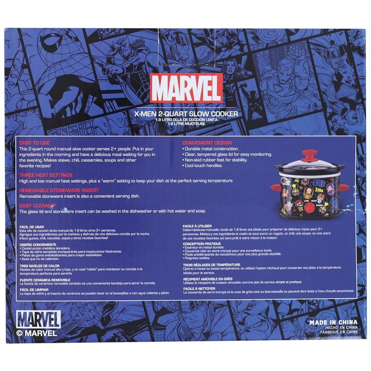 Panela-Eletrica-Multifuncional-18L-Tema-Marvel-s-X-Men-Imagem-3