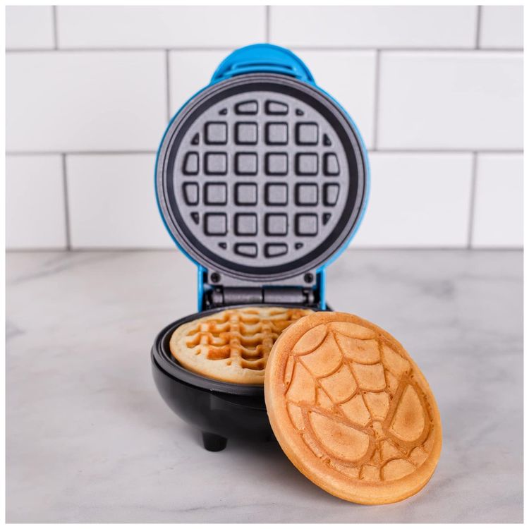 Mini-Maquina-de-Waffle-Tema-Homem-Aranha-com-Revestimento-Imagem-3