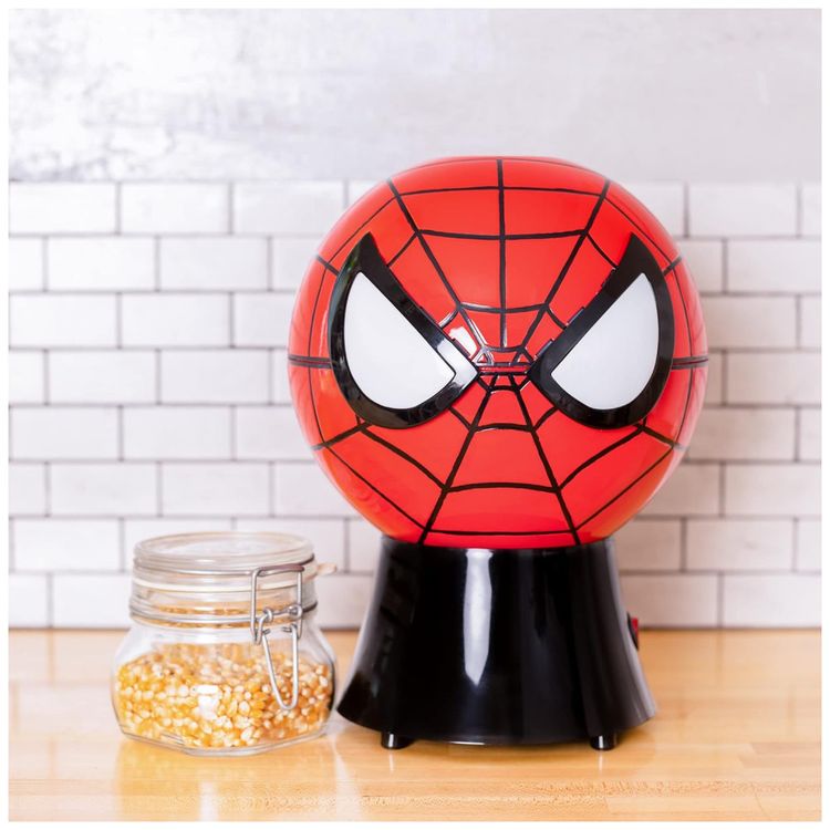 Pipoqueira-Eletrica-com-Tema-Marvel-Homem-Aranha-Copo-Imagem-1