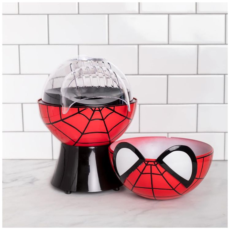 Pipoqueira-Eletrica-com-Tema-Marvel-Homem-Aranha-Copo-Imagem-3