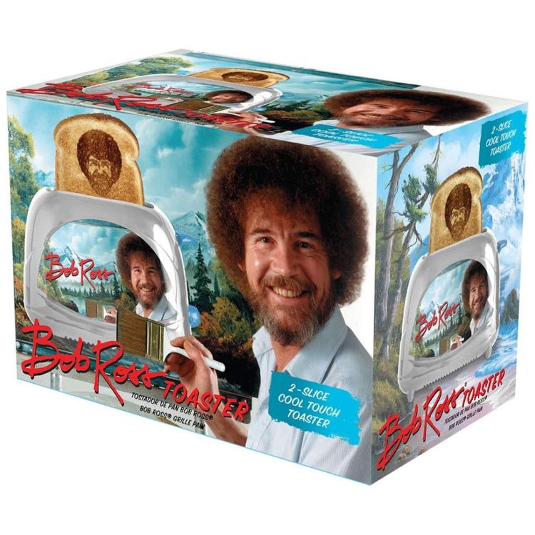 Torradeira-2-Fatias-com-Tema-BobRoss-Termostato-Ajustavel-Imagem-1