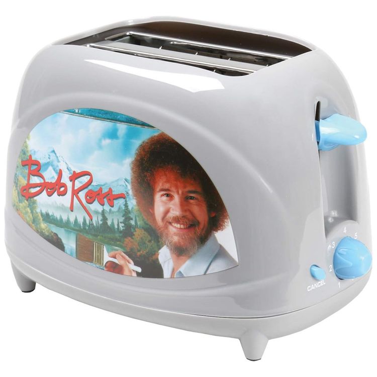 Torradeira-2-Fatias-com-Tema-BobRoss-Termostato-Ajustavel-Imagem-5