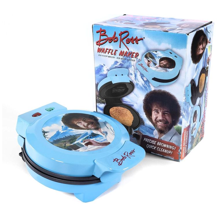 Maquina-de-Waffle-Tema-Bob-Ross-com-Revestimento-Imagem-6