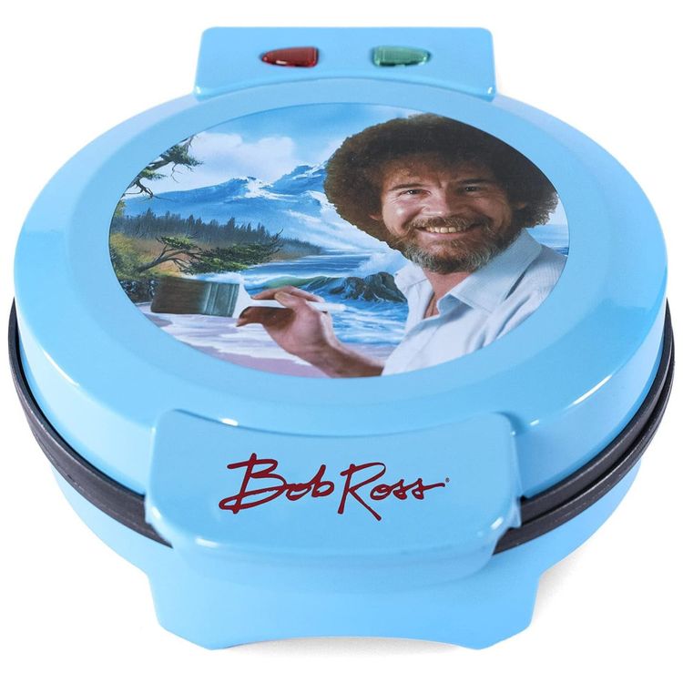 Maquina-de-Waffle-Tema-Bob-Ross-com-Revestimento-Imagem-7