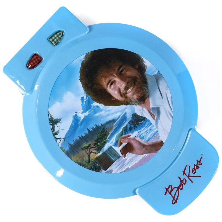 Maquina-de-Waffle-Tema-Bob-Ross-com-Revestimento-Imagem-8