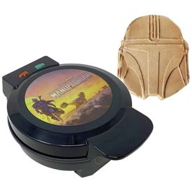 Maquina-de-Waffle-Tema-Star-Wars-Mandalorian-Helmet-Shaped-Imagem-0