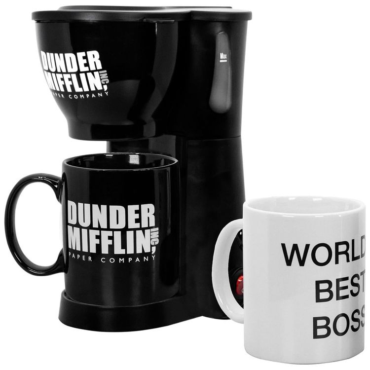 Kit-Maquina-de-Cafe-com-Tema-The-Office-Inclui-2-Canecas-de-Imagem-2