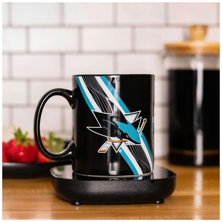 Aquecedor-de-Caneca-Tema-San-Jose-Sharks-com-Desligamento-Imagem-1