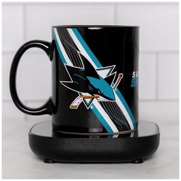 Aquecedor-de-Caneca-Tema-San-Jose-Sharks-com-Desligamento-Imagem-2