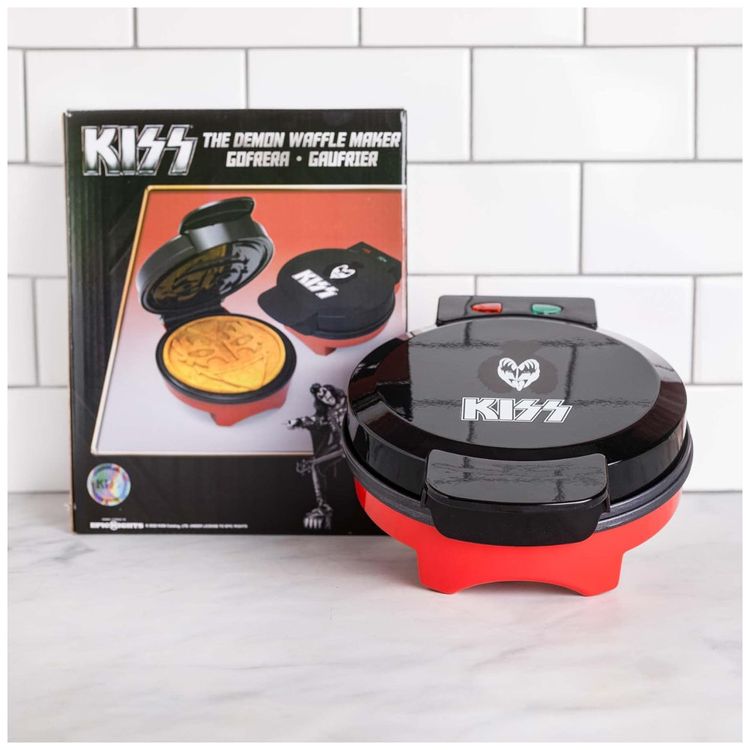 Maquina-de-Waffle-Tema-KISS-com-Revestimento-Antiaderente-Imagem-5