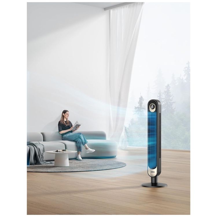 Ventilador-de-Torre-Sem-Laminas-com-4-Modos-6-Velocidades-Imagem-1
