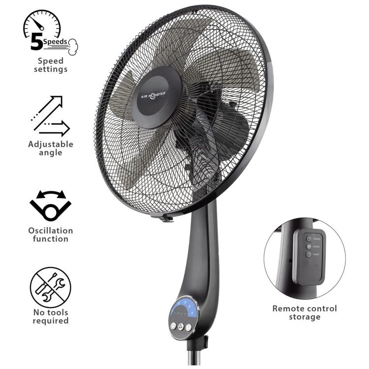Ventilador-Pedestal-5-Laminas-Estilo-Moderno-com-Controle-Imagem-2