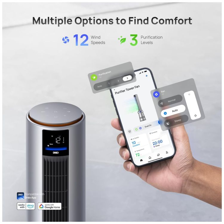 Ventilador-de-Torre-e-Purificador-de-Ar-Inteligente-com-Imagem-5