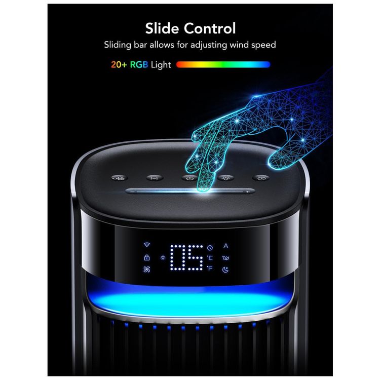 Ventilador-de-Torre-com-Temporizador-de-24H-Silencioso-Imagem-7