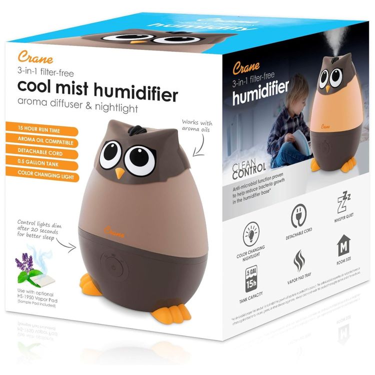 Umidificador-Ultrassonico-18L-com-Tema-de-Coruja-Tanque-Imagem-4