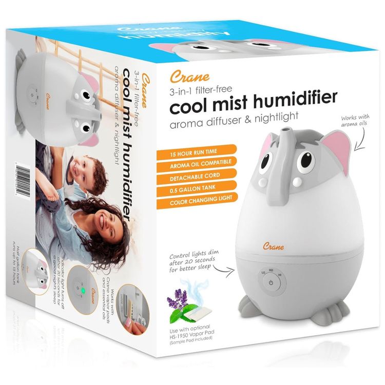 Umidificador-Ultrassonico-18L-com-Tema-de-Elefante-Tanque-Imagem-5