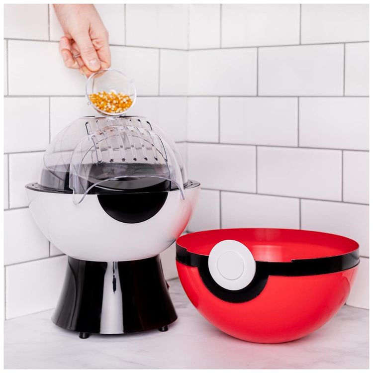 Pipoqueira-Eletrica-com-Tema-Pokemon-Pokeball-Copo-Medidor-Imagem-1
