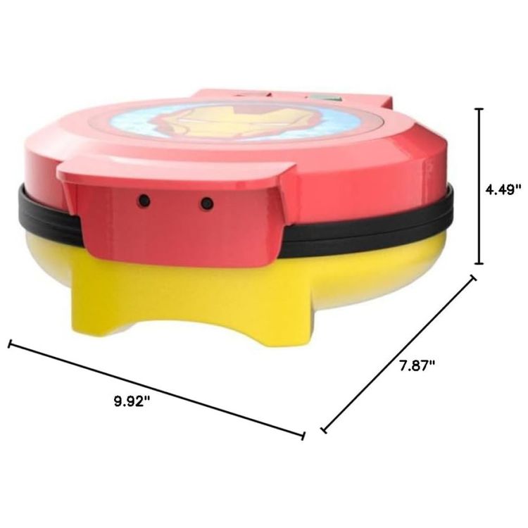 Maquina-de-Waffle-Tema-Homen-de-Ferro-com-Revestimento-Imagem-5