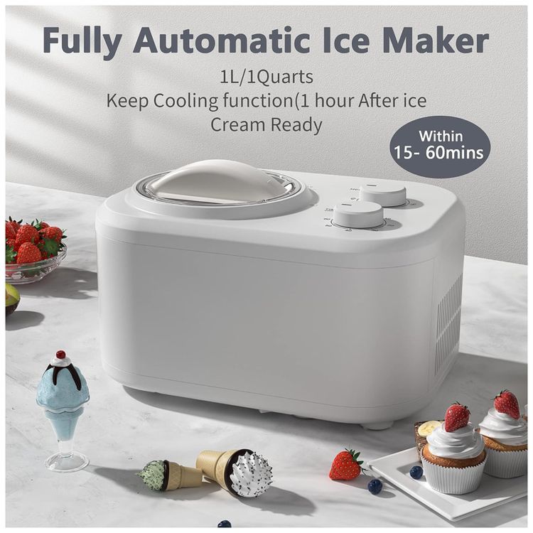 Maquina-de-Sorvete-Automatica-1L-com-Resfriamento-Continuo-Imagem-1