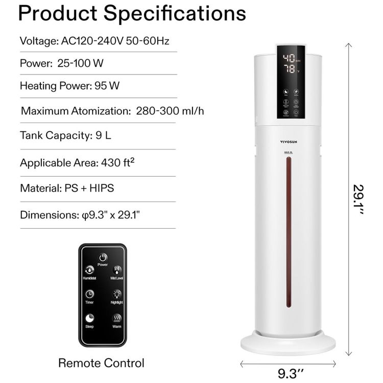 Umidificador-Ultrassonico-2-em-1-9L-com-Controle-Remoto-e-Imagem-5
