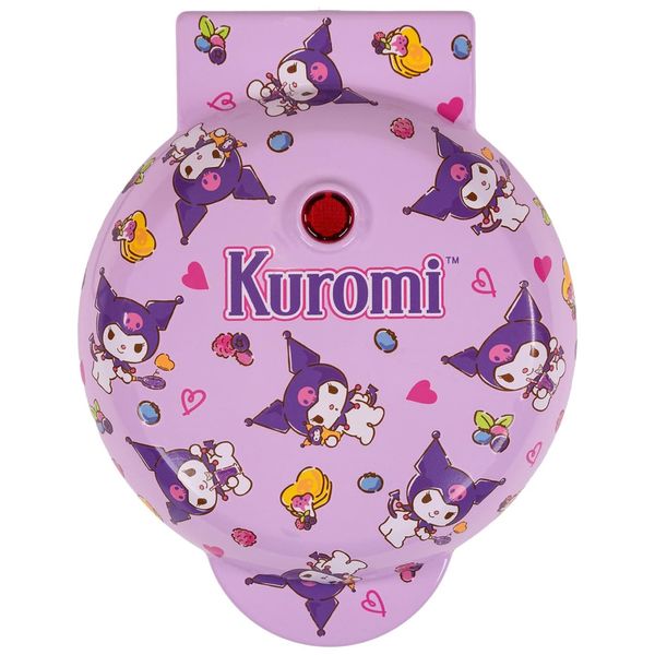 Mini-Maquina-de-Waffle-Tema-Hello-Kitty-Kuromi-com-Imagem-0