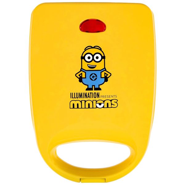 Sanduicheira-com-Placas-Antiaderente-Tematica-Minions-110V-Imagem-0