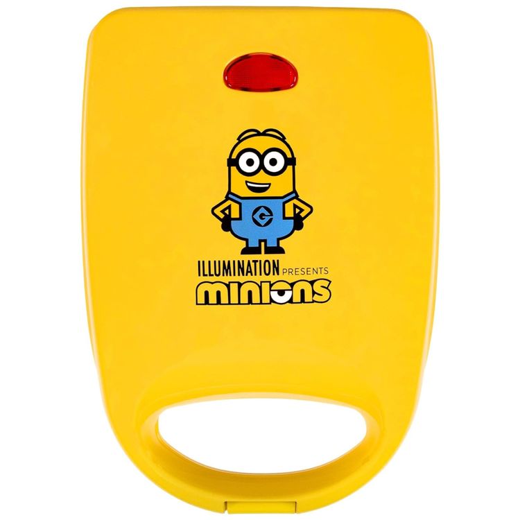 Sanduicheira-com-Placas-Antiaderente-Tematica-Minions-110V-Imagem-0